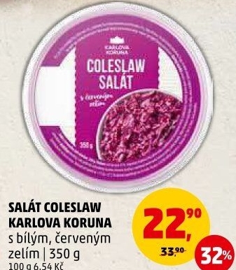 Salát coleslaw Karlova Koruna