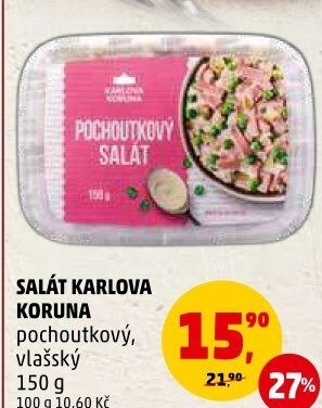 Salát pochoutkový Karlova Koruna