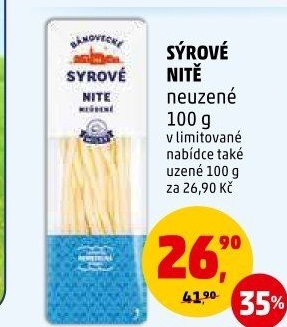 Sýrové nitě Bánovecké Milsy