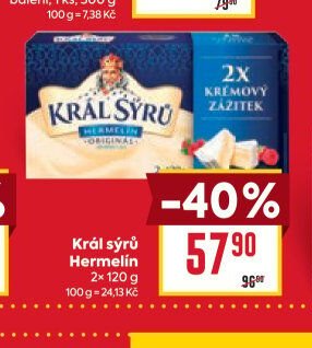 Král sýrů Hermelín