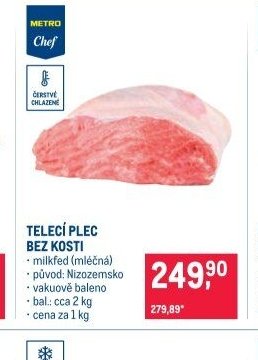 TELECÍ PLEC BEZ KOSTI