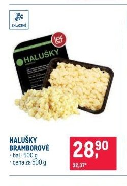 Halušky bramborové