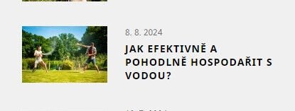 Jak efektivně a pohodlně hospodařit s vodou? - Mountfield akcniletaky.com
