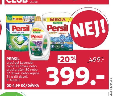 PERSIL prací gel nebo prášek