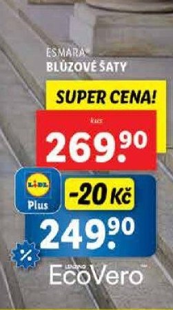 Esmara blůzové šaty