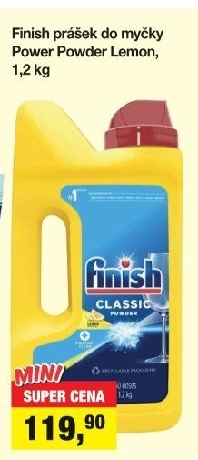 Prášek do myčky Finish