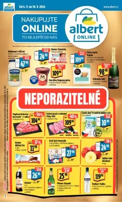 akční leták Albert 4.9.2024-10.9.2024