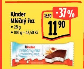 Řez mléčný Kinder