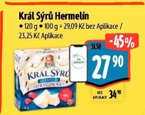 Sýr Hermelín Král sýrů