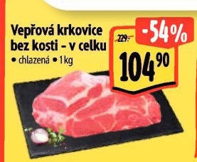 Vepřová krkovice bez kosti