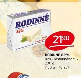 RODINNÉ 82% 200 g