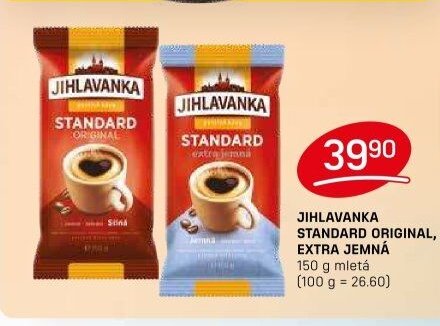JIHLAVANKA STANDARD ORIGINAL, EXTRA JEMNÁ