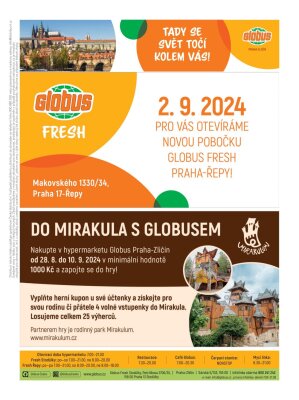 akční leták Globus 4.9.2024-10.9.2024