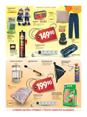 akční leták Globus 4.9.2024-10.9.2024