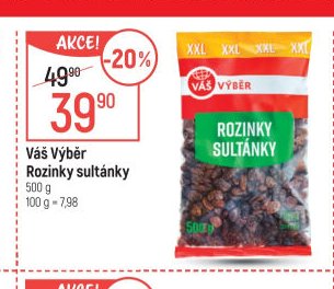 Váš Výběr Rozinky sultánky