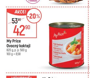 My Price Ovocný koktejl