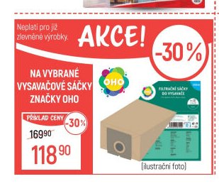 Vysavačové sáčky značky OHO