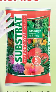 Substrát pro pokojové rostliny 5 l