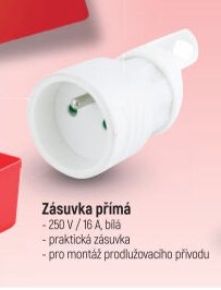 Zásuvka přímá