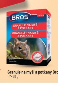 Granule na myši a potkany Bros