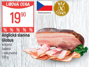 Anglická slanina Globus