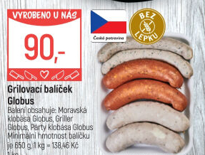 Balíček grilovací Globus
