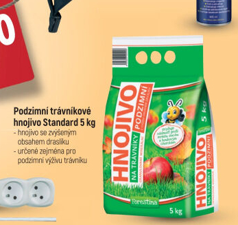 Hnojivo podzimní trávníkové Forestina