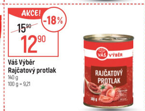 Rajčatový protlak Váš Výběr