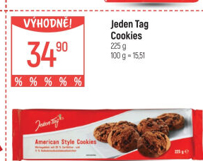 Sušenky Cookies Jeden Tag