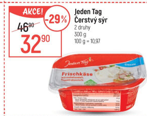 Sýr čerstvý Jeden Tag