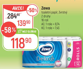 Toaletní papír 3vrstvý Deluxe Zewa