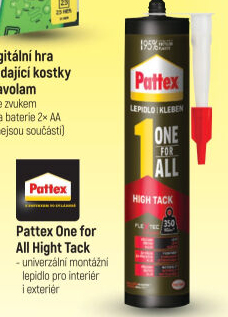 Univerzální montážní lepidlo Pattex One For All