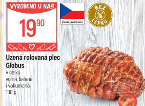 Uzená rolovaná plec Globus