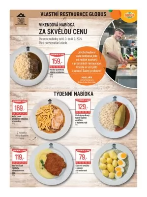akční leták Globus 4.9.2024-10.9.2024