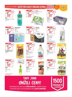 akční leták Globus 4.9.2024-10.9.2024