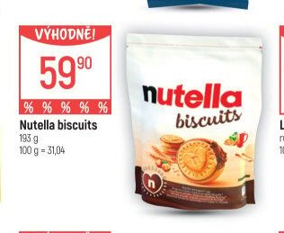 Nutella biscuits