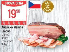 Anglická slanina Globus