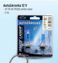Autožárovky halogenové Compass