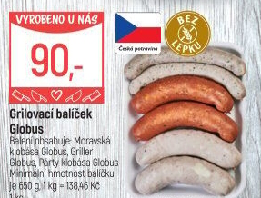 Balíček grilovací Globus