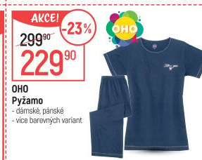 Dámské pyžamo OHO