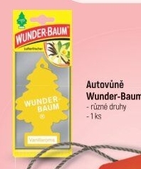 Osvěžovač vzduchu do auta stromeček Wunderbaum