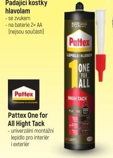 Univerzální montážní lepidlo Pattex One For All