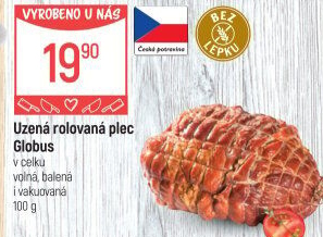 Uzená rolovaná plec Globus