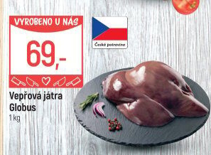 Vepřová játra Globus