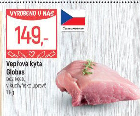 Vepřová kýta bez kosti Globus