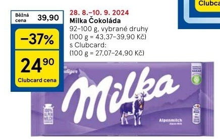 Čokoláda Milka