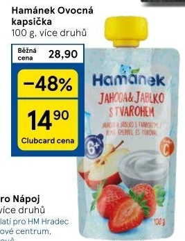 Kapsička ovocná Hamánek