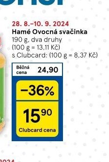 Hamé Ovocná svačinka