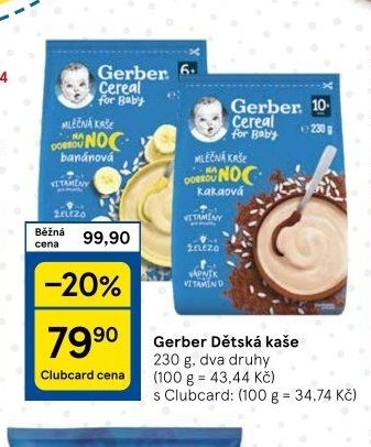 Gerber Dětská kaše