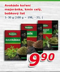 Koření Majoránka Avokádo